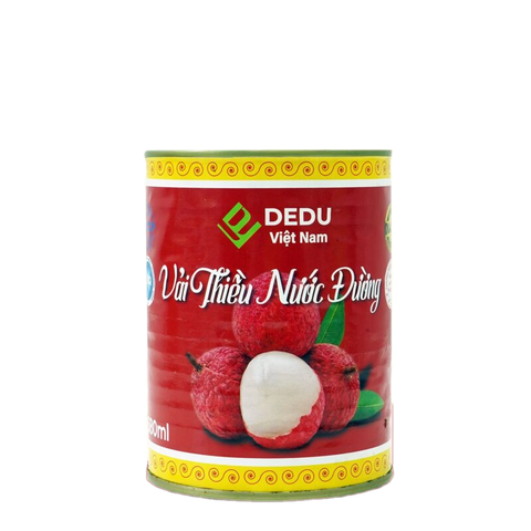 Vải Thiều Nước Đường Dedu - 565g