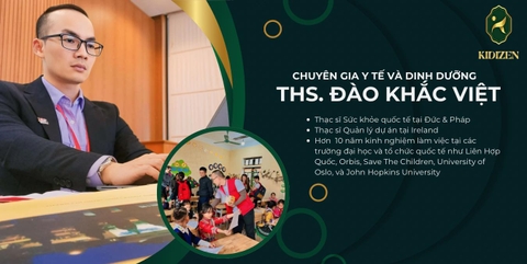 KIDIZEN: Nâng cao hất Lượng Dịch Vụ Với Sự Đồng Hành Của Chuyên Gia Y Tế Và Dinh Dưỡng