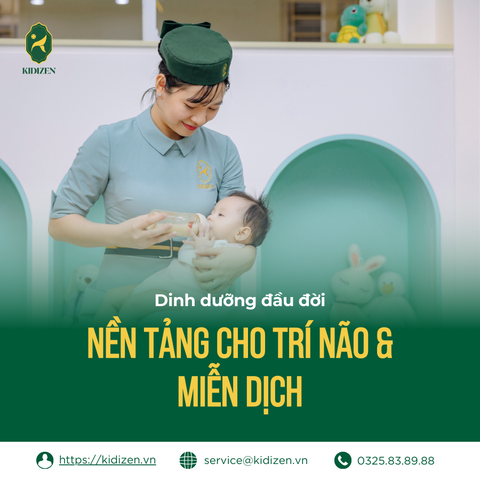 Dinh Dưỡng Đầu Đời: Nền Tảng Cho Phát Triển Trí Não Và Hệ Miễn Dịch