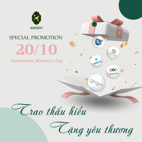 PROMOTION THÁNG 10: TRAO THẤU HIỂU, TẶNG YÊU THƯƠNG