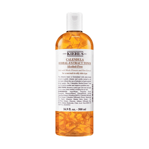 Nước Cân Bằng Kiehl's Hoa Cúc Làm Dịu Da 500ml Calendula Herbal Extract Alcohol-Free Toner