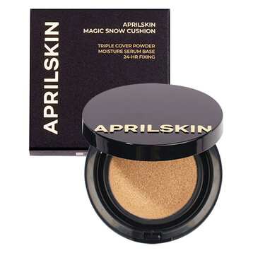 Phấn Nước Aprilskin Ma Thuật Màu Sáng Hồng 22 Pink Beige 15g Magic Snow Cushion 2.0