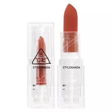 Son Thỏi Lì 3CE Vỏ Trong Suốt Giving Pleasure - Cam Đỏ 3.5g