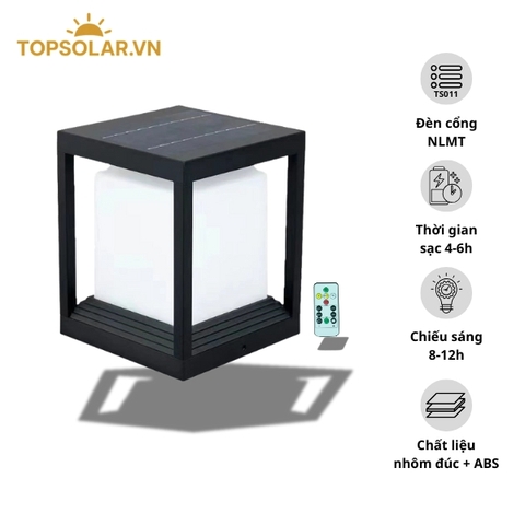 Đèn Cổng Năng Lượng Mặt Trời TS011