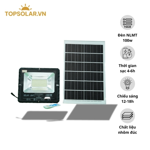 Đèn Năng Lượng Mặt Trời 100W TS028