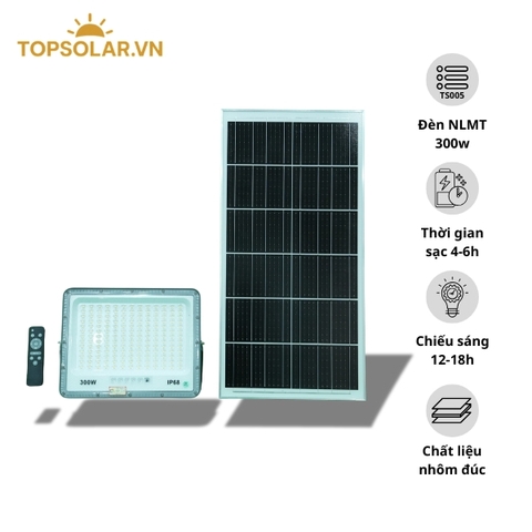Đèn Năng Lượng Mặt Trời 300W TS005