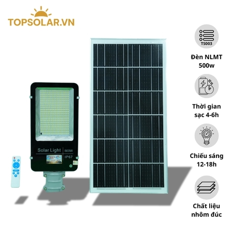 Đèn Năng Lượng Mặt Trời 500W TS003