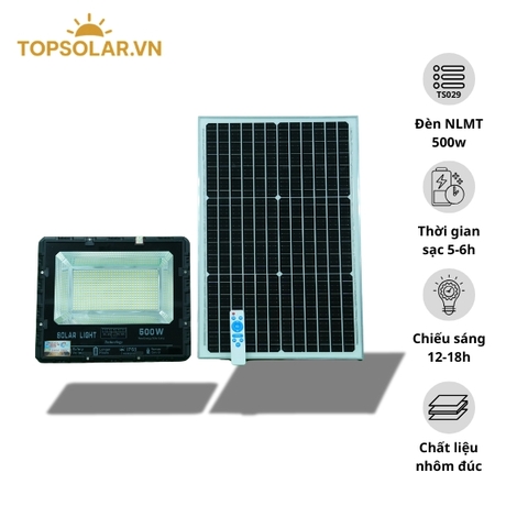 Đèn Năng Lượng Mặt Trời 500W TS029