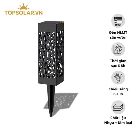 Đèn Năng Lượng Mặt Trời Sân Vườn TS024