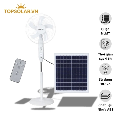 Quạt Năng Lượng Mặt Trời SKQ725-T