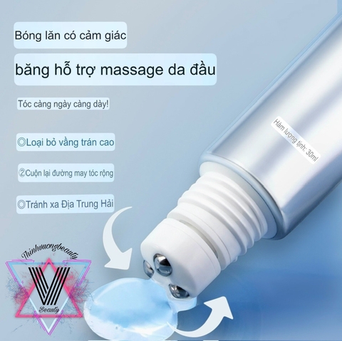 Dung dịch giảm rụng tóc Bạch Hắc Khách, kích mọc tóc, thúc đẩy tóc mọc lại, làm dày tóc