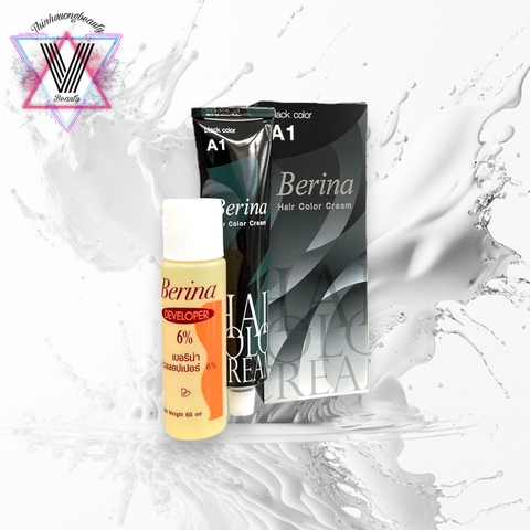 Nhuộm phủ bạc BerinaThái Lan A1 A2 60gr