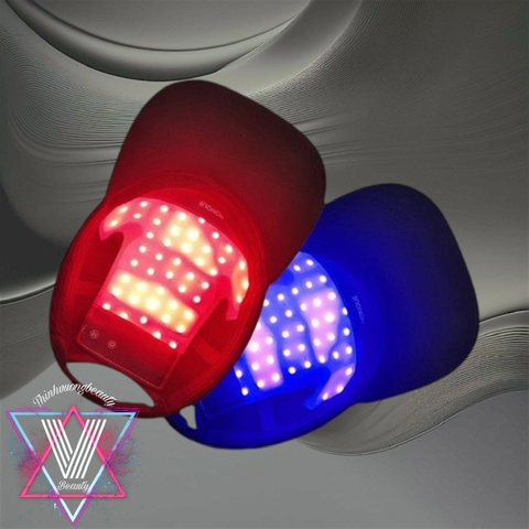 Đèn hồng ngoại quang học kích mọc tóc 48 bóng led, giảm rụng tóc, giảm dầu, kích nang tóc con