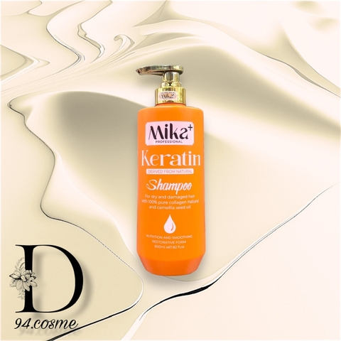 Dầu gội Collagen Mika+ Plus giảm gàu 800ml