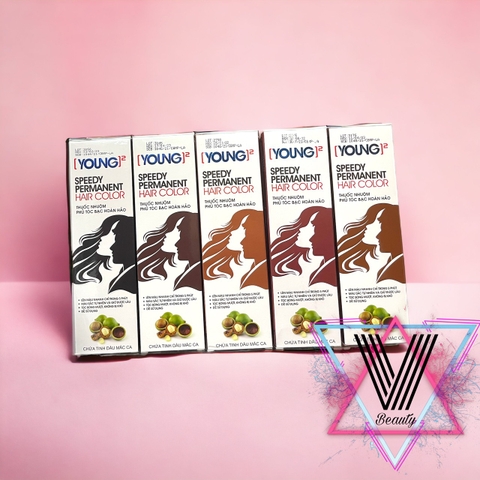 Thuốc Nhuộm Phủ Tóc Bạc Young