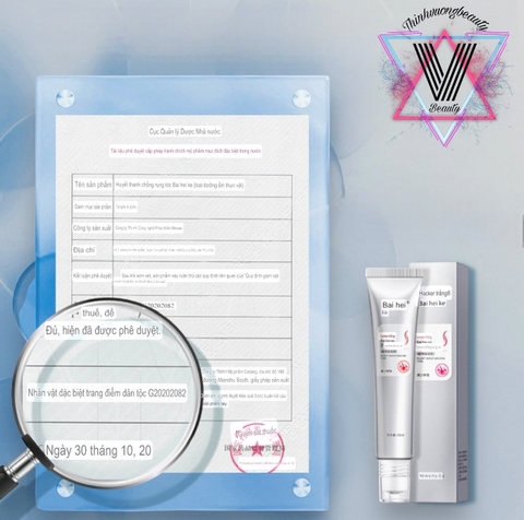 Dung dịch giảm rụng tóc Bạch Hắc Khách, kích mọc tóc, thúc đẩy tóc mọc lại, làm dày tóc