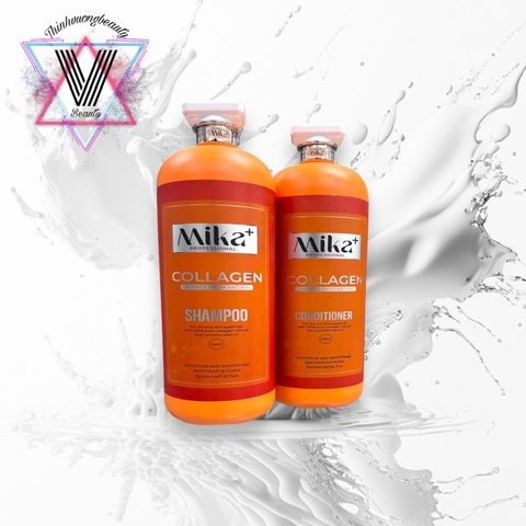 Dầu gội Collagen Mika+ Plus giảm gàu 2000ml