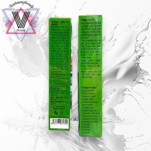 Tinh dầu Mọc Tóc bưởi Thorakao 120ml Chính Hãng