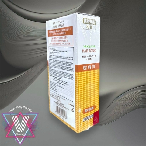 Tinh dầu bưởi mọc tóc Nhật Bản Hair Tonic Citrus Yanagiya 240ml chính hãng