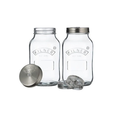 Kilner - Bộ Hủ Ướp Thực Phẩm - 2 Cái
