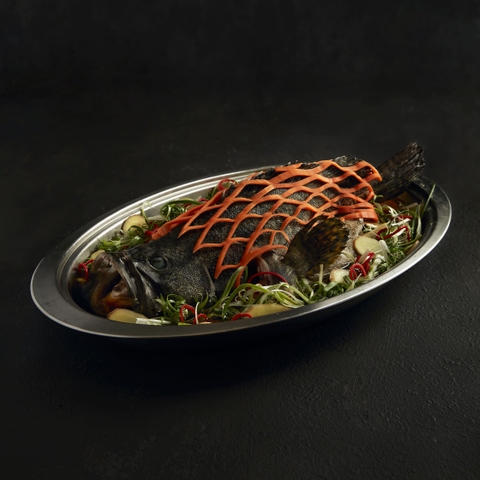 Cá Song hấp Hongkong