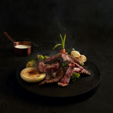 Bò nhật nướng đá