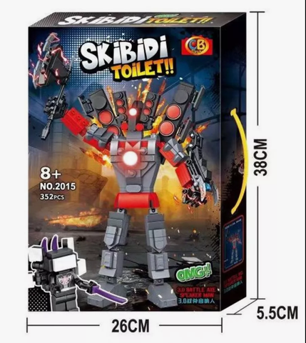 Đồ chơi xếp hình Robot Titan Audio Man_2015