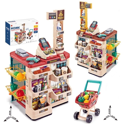 Đồ chơi quầy siêu thị 668-78