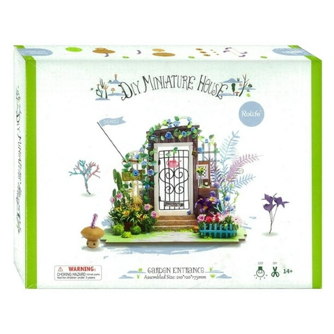 Mô hình nhà thu nhỏ - lối vào vườn_DMG02