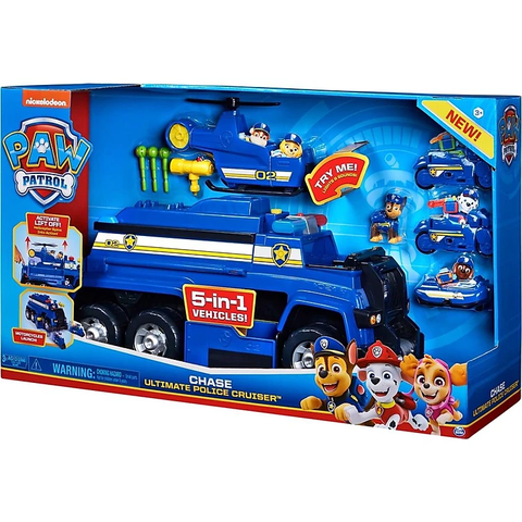 Đồ chơi Paw Patrol xe cảnh sát giải cứu 5in1_6058329