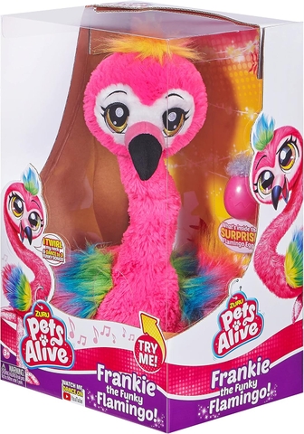 Đồ chơi Thú cưng Alive Frankie the Flamingo Pink_9522