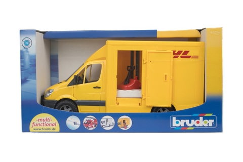 Mô hình Xe Chuyển Phát Nhanh Và Máy Nâng_02534