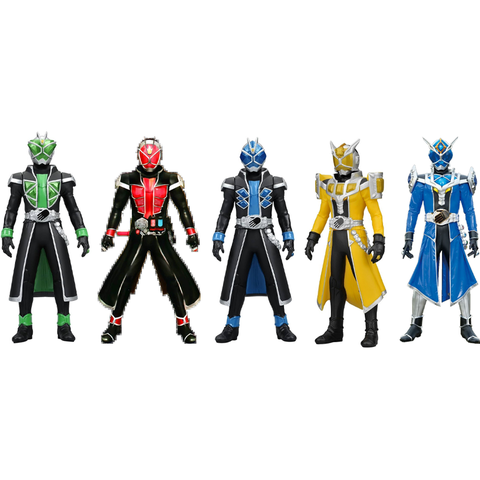 Mô hình 5 siêu nhân Kamen Rider