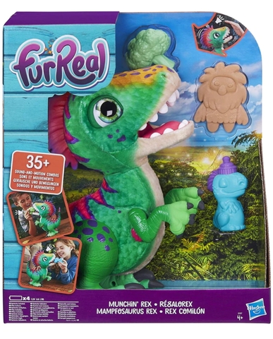 Mô hình khủng long Munchin Rex Baby Dino Pet, 35+ Âm thanh và Chuyển động_E0387