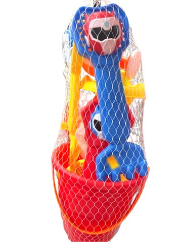 Đồ chơi xô xúc cát màu đỏ