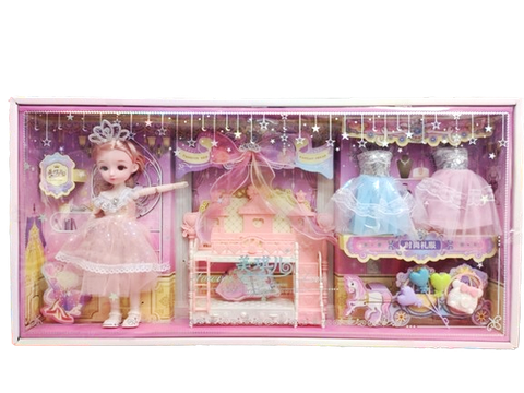 Đồ chơi búp bê phòng ngủ thời trang_150