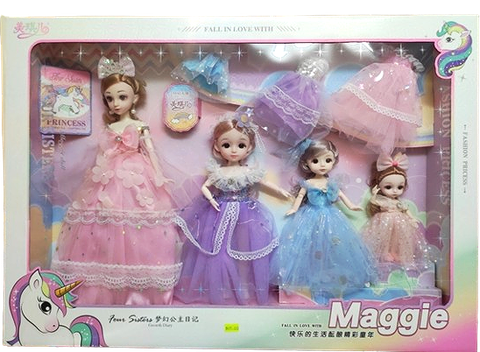 Đồ chơi búp bê 4 công chúa_148