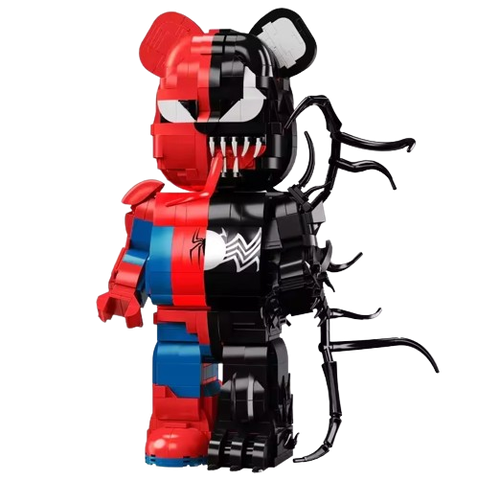 Đồ chơi xếp hình Bearbrick Spider-man Venom_188007
