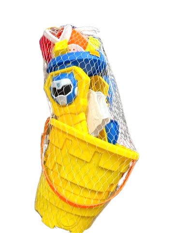 Đồ chơi xô xúc cát màu vàng