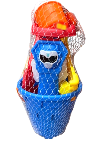 Đồ chơi xô xúc cát siêu nhân màu xanh