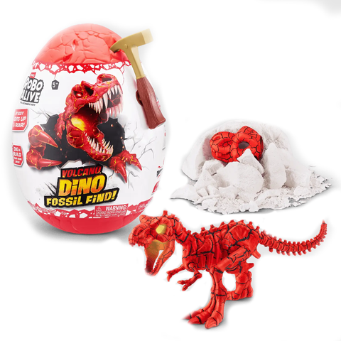 Đồ chơi Hóa thạch khủng long núi lửa để tìm Triceratops của ZURU_71116