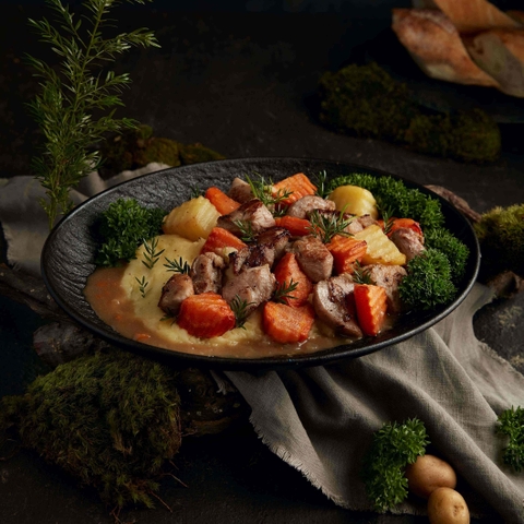 Veal tenderloi braised with beer