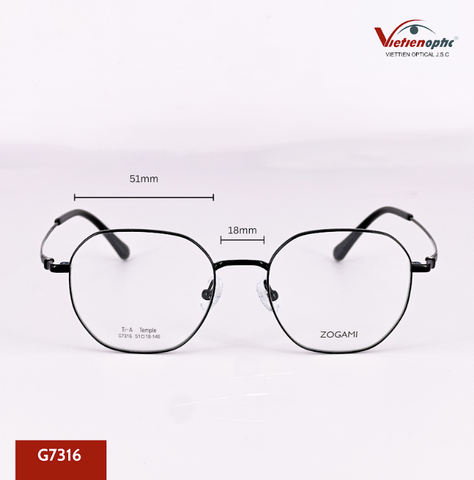 Gọng kính Zogami G7316