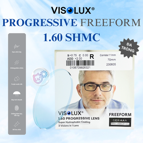 Tròng Kính VISOLUX ĐA TRÒNG 1.60 SHMC