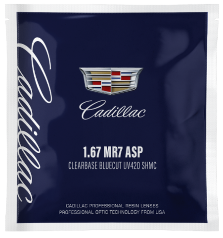 CADILLAC 1.67 MR7 ASP CLEARBASE BLUECUT UV420 SHMC