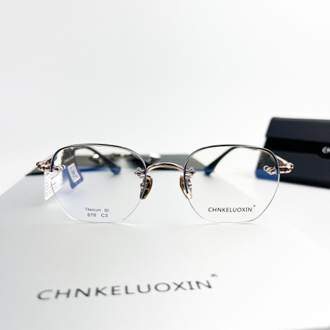 Gọng kính CHNKELUOXIN 878 Titanium cao cấp