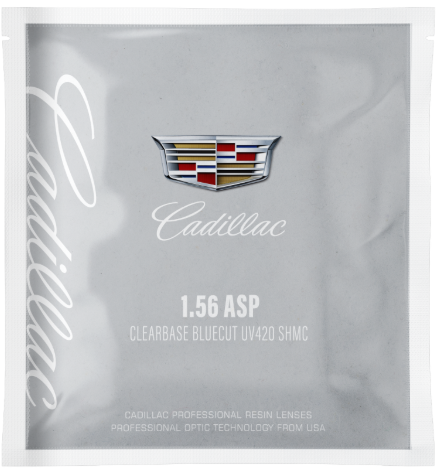 CADILLAC 1.56 ASP CLEARBASE BLUECUT UV420 SHMC