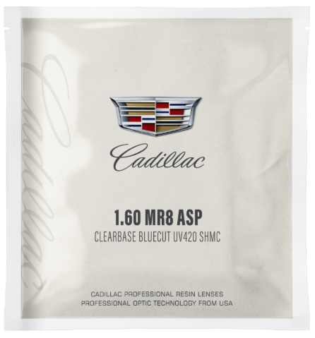 CADILLAC 1.60 MR8 ASP CLEARBASE BLUECUT UV420 SHMC