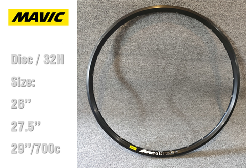 VÀNH MAVIC 319 700C 32 LỖ