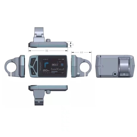 MÀN HÌNH LCD EB02 BAFANG